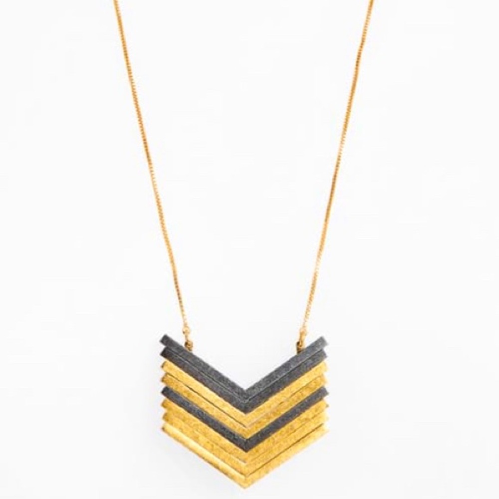 Madewell Arrowstack Necklace